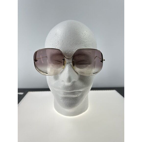 Vintage Half Rim ArtCraft USA Eyeglasses Frames In Goldtone 140-60-15 (C5-02) main image 8